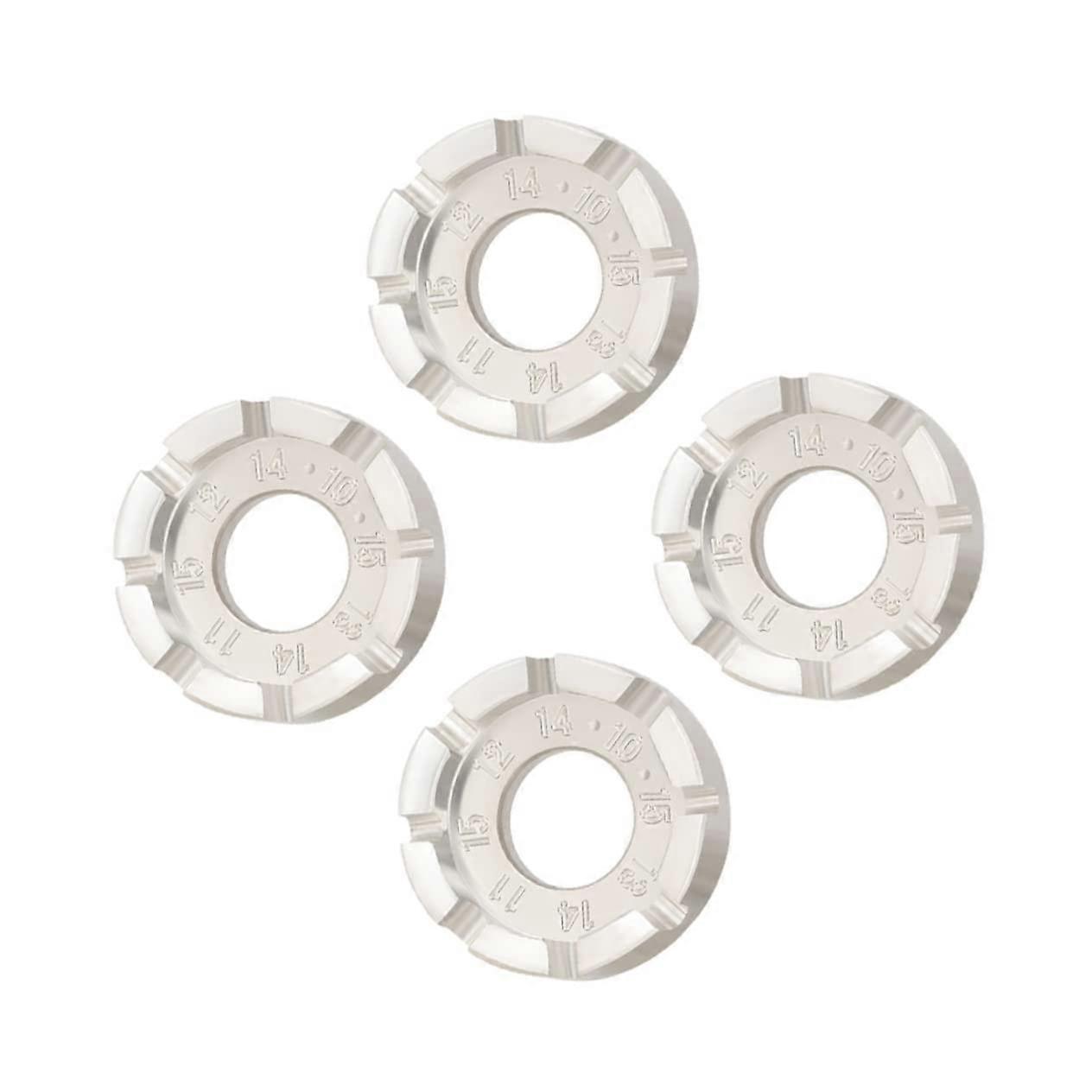 4pcs Bicycle Spoke Wrenches Bike Wheel Spoke Wrench Set Professional Rim Wrench Convenient