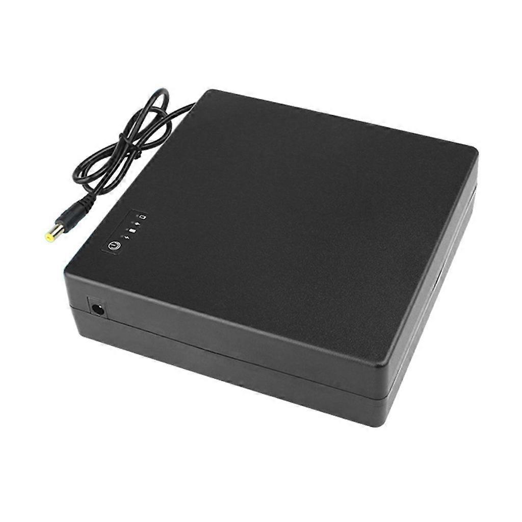 Alimentation de secours de sécurité 12V 3A Alimentation de secours DCDC ininterrompue UPS pour routeur de caméra Lumières d’urgence