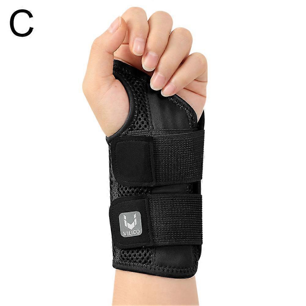 Wrist Joint Protector Gloves Adjustable Breathable Support for Sports Work Daily Activities