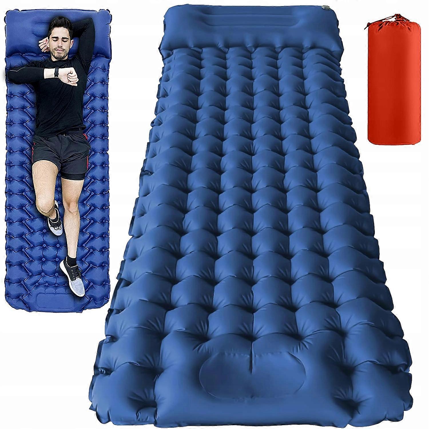 Self-inflating Hiking Mattress, Ultra-light, Built-in Pump, Single-person