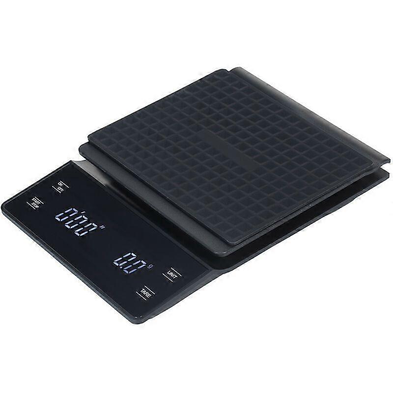 Household Electronic Hand Brewed Coffee Roasting Scale with Electronic Touch Screen Timing