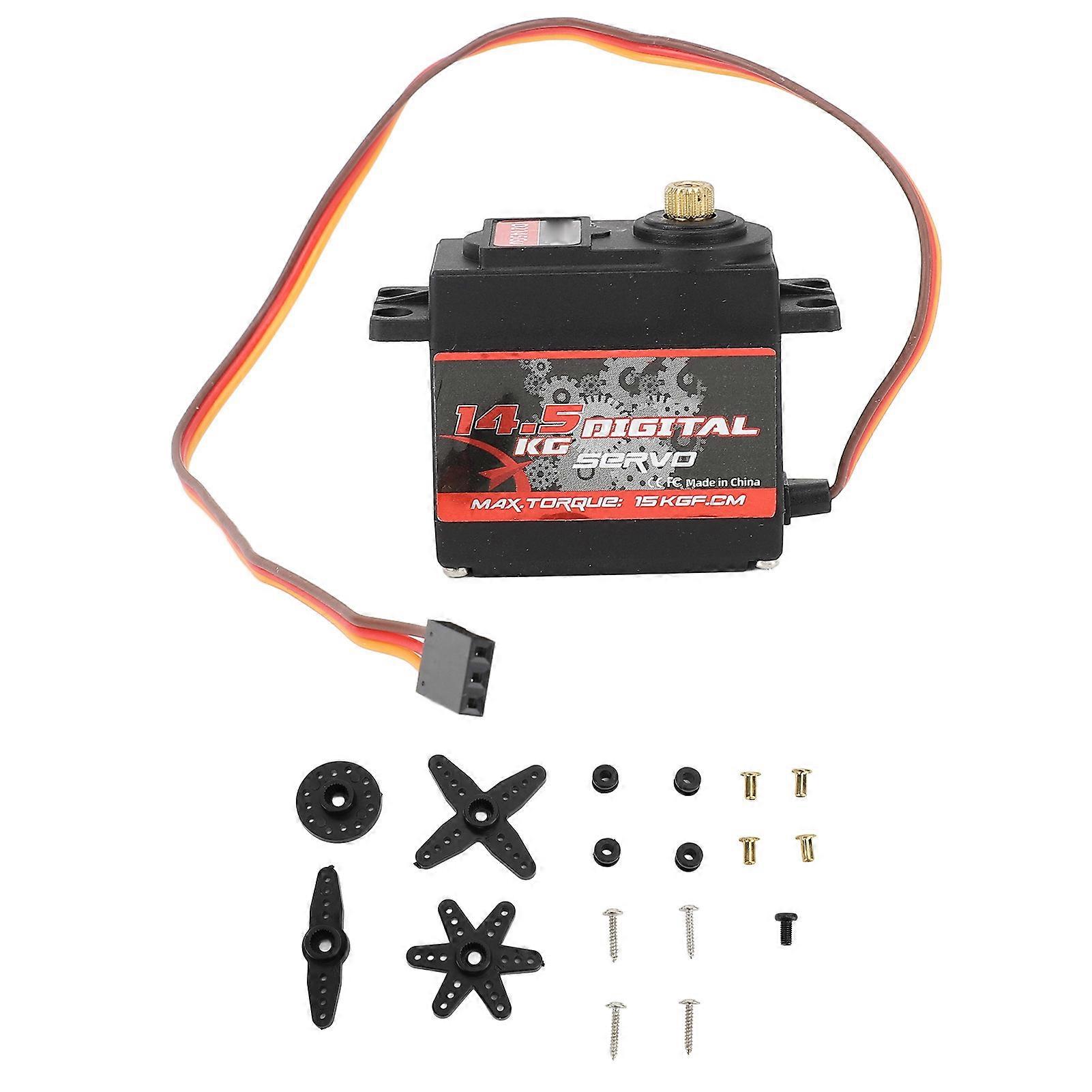 14.5KG RC Servo High Torque Motors Full Metal Gear for RC Crawler Car Boat Robot DIY Digital Servo