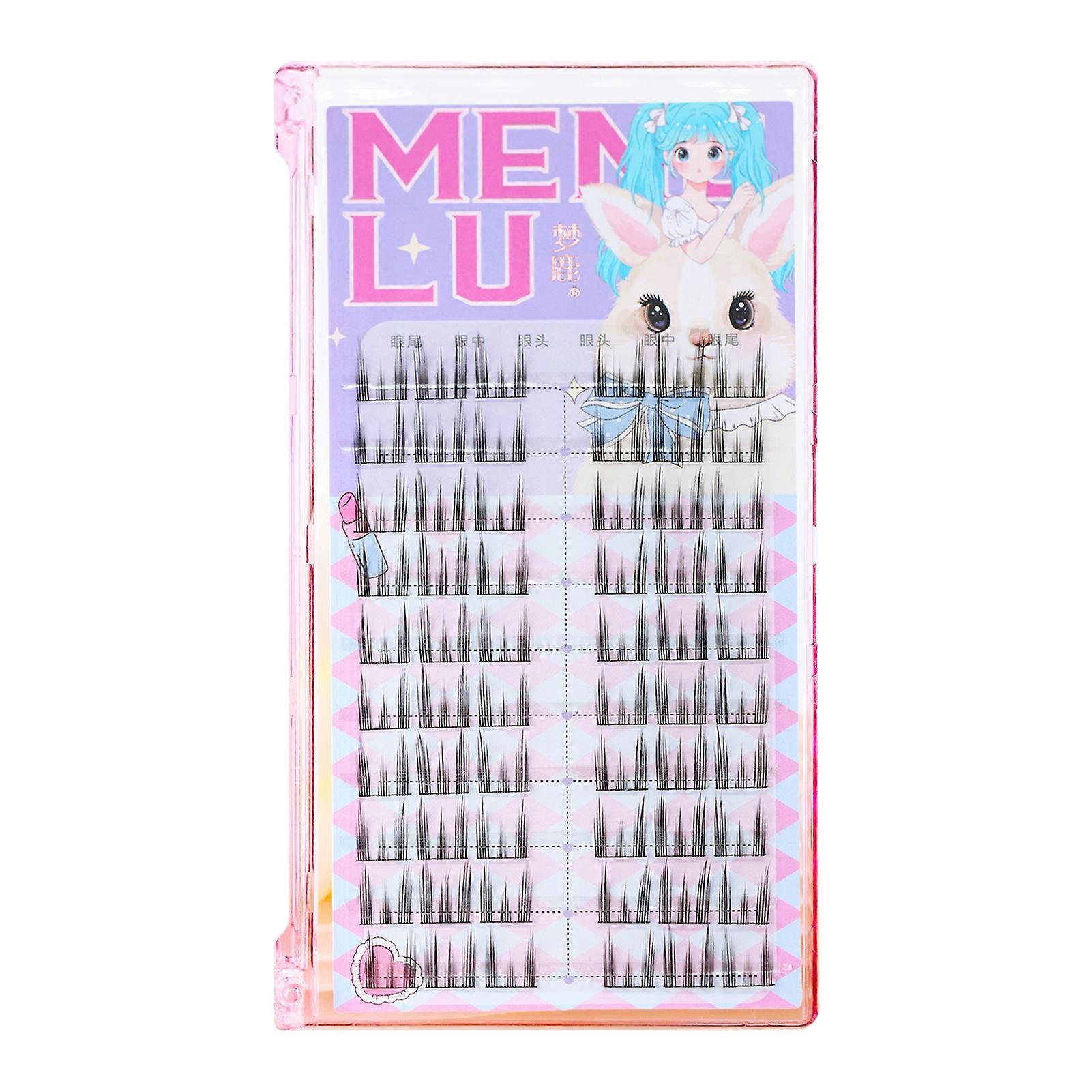 3D Effect Individual Lashes Wispy Individual Lashes Clusters
