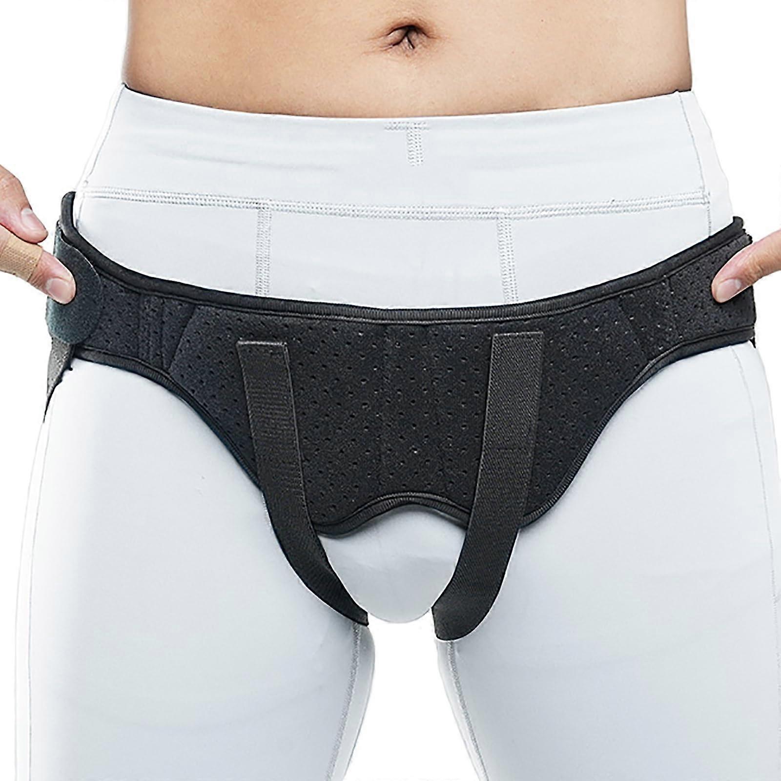 Hernia Belts for Men And Women, Bilateral Double Groin, Inguinal Hernia Belt Abdominal Support Adjustable with 2 Removable Compression Pads