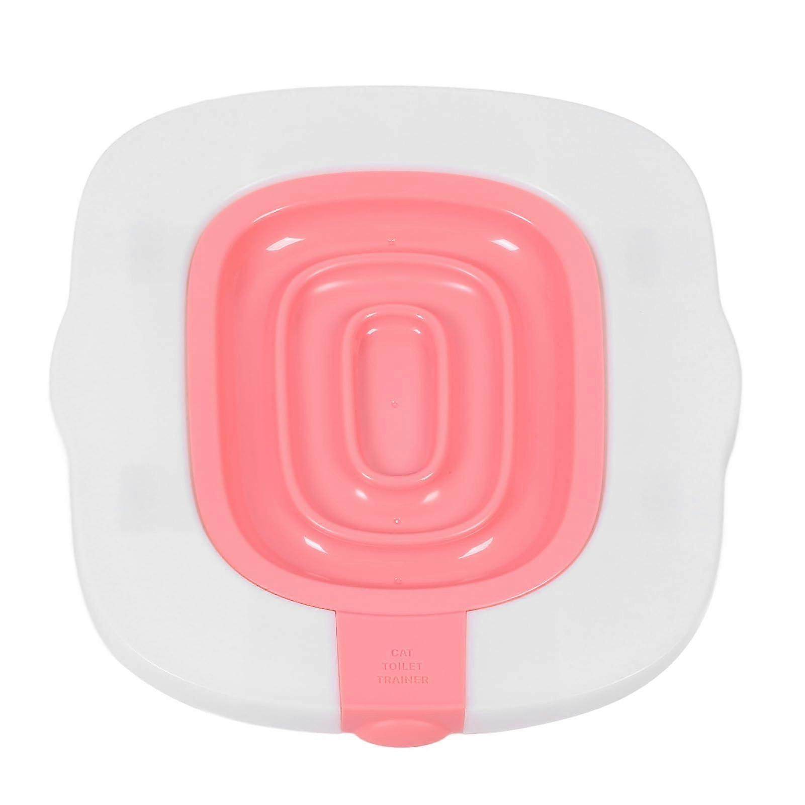 Katzen Toilet Training Kit, Reusable Training for Your Cat to Use the Toilet for Small Pets