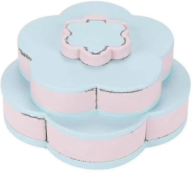 Petal Rotating Candy Box Flower Snack Box