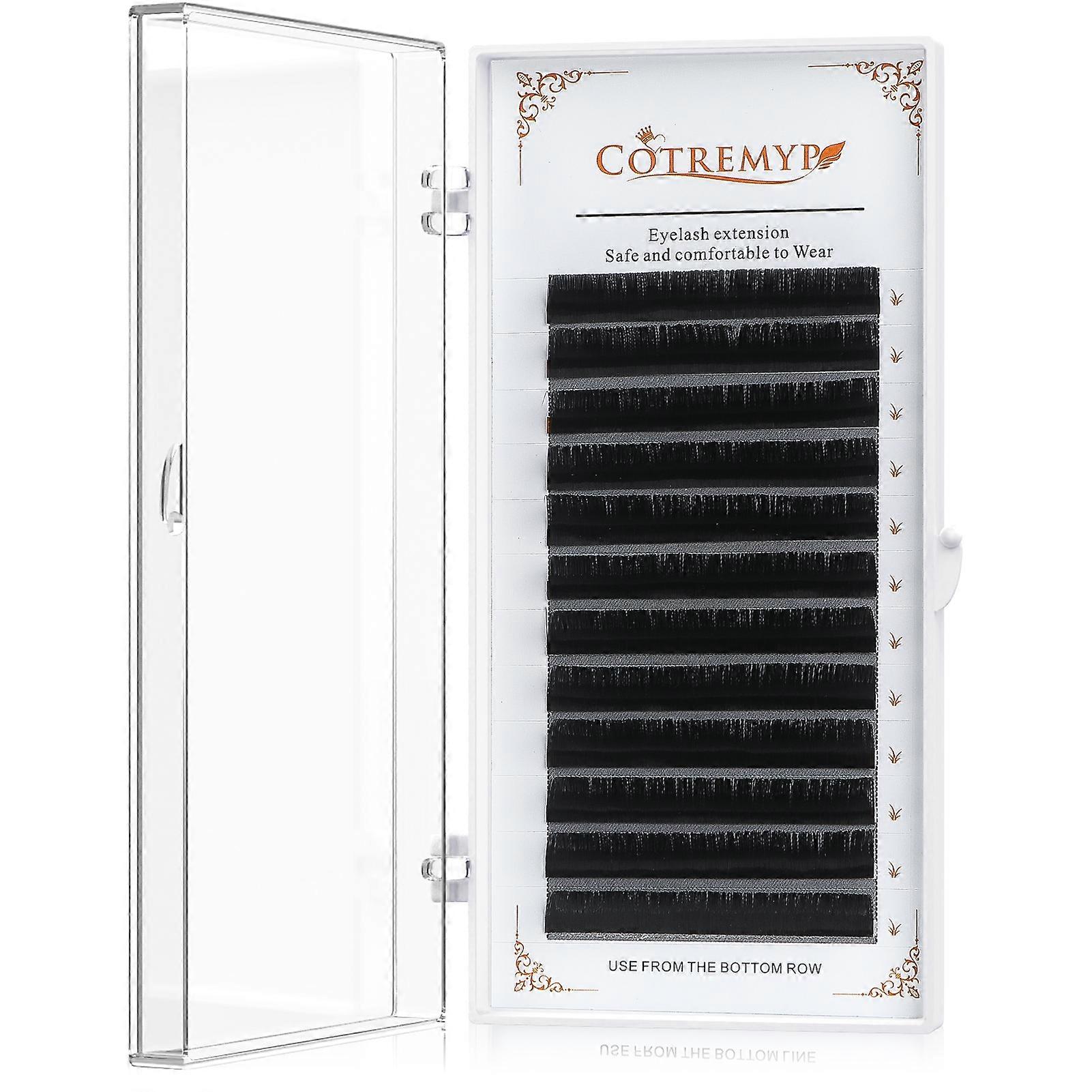 Individual Eyelash Extension Segmented Curling Long Lashes Lengthening Wisps