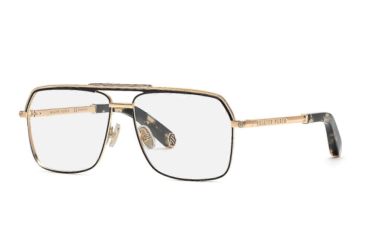Eyewear Frames Philipp Plein VPP085M 02AM ORO RAMATO LUCIDO C/PARTI COLORATE 58/14/145 MAN