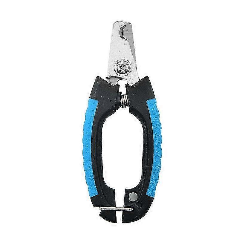 Pet Handle Nail Cutter With Round Tip Dogs Claws Grooming Tool With Anti-slip