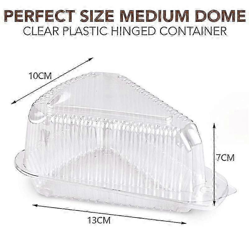 100pcs Triangle Cheesecake Boxes Cake Box Triangle Pie Holders Cake Boxes For Party Wedding