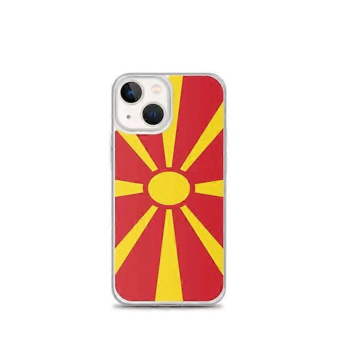 iPhone Case - North Macedonia - iPhone 13 mini - Flexible - Multicolored - Flag Design