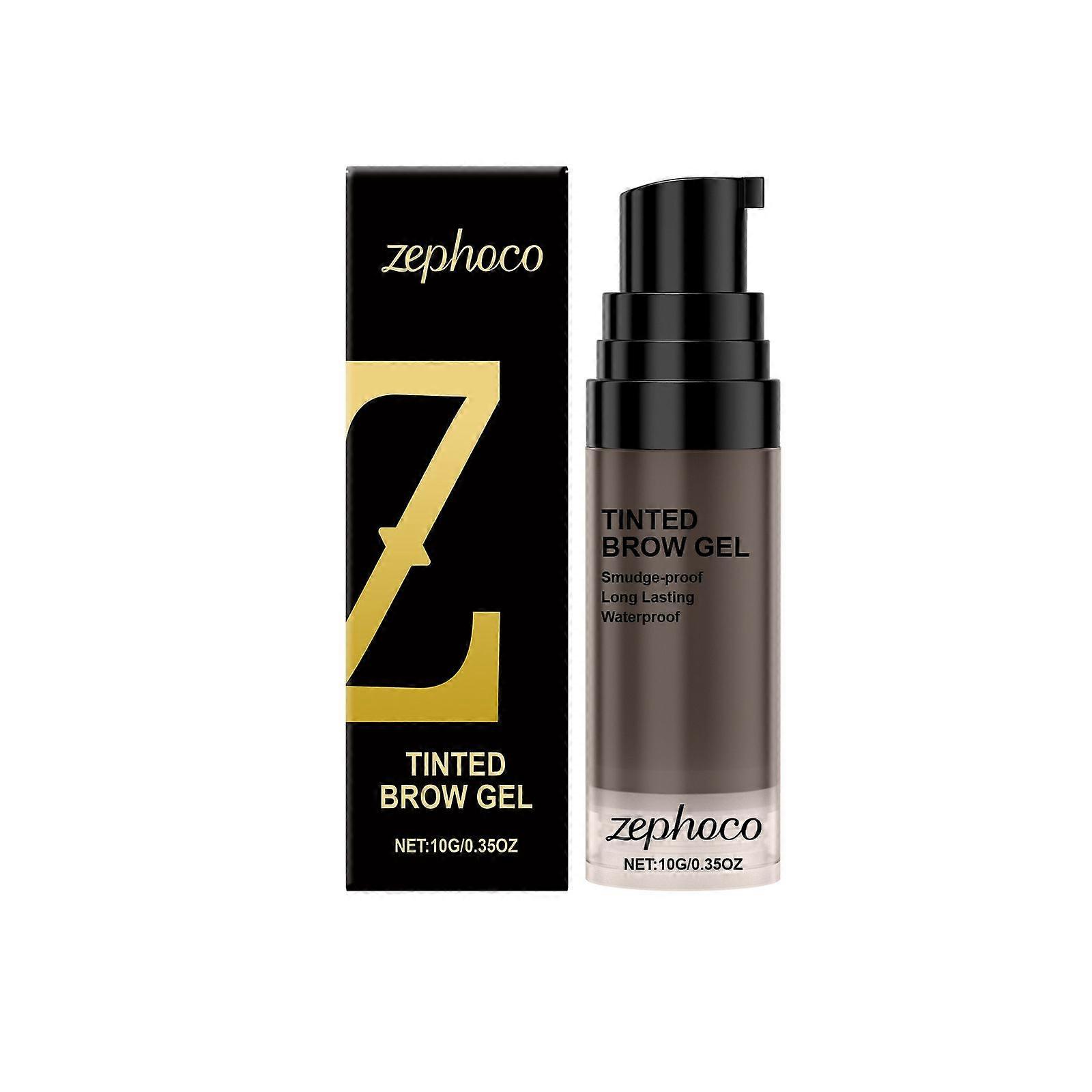 Tinted Brow Gel - Lightweight, Waterproof with Easy - Draw Brush for Natural 6D Brows