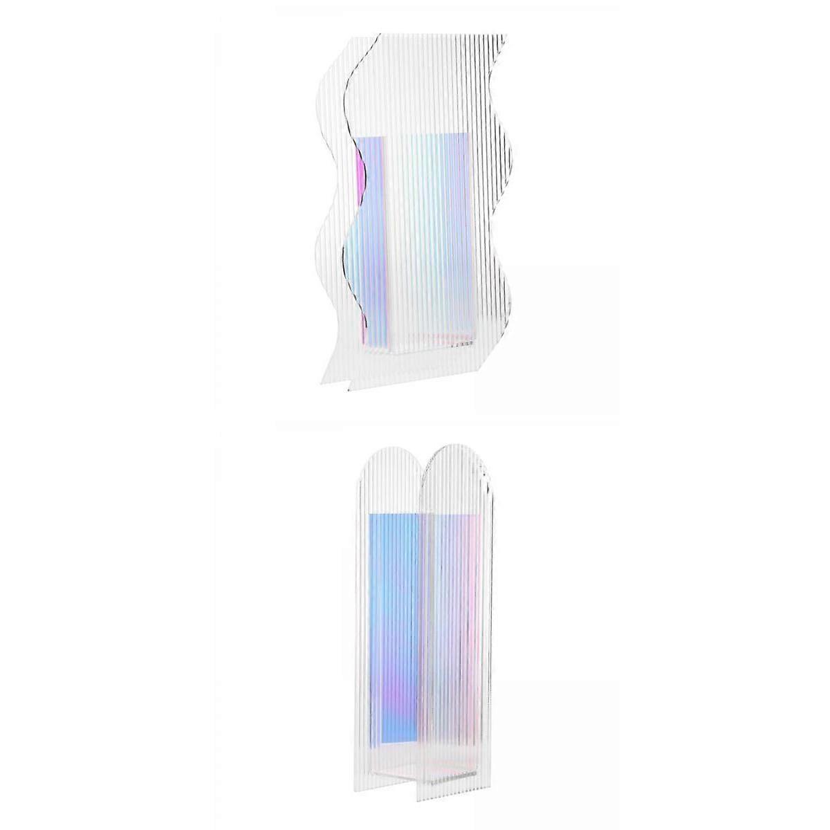 2Pcs Geometric Daybreak Flowers Holder Cafe Solid