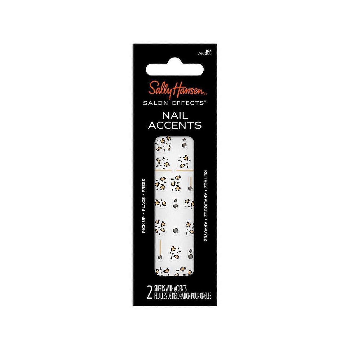 Sally Hansen Salon Effects 指甲装饰，103 Wild Side - 40 片