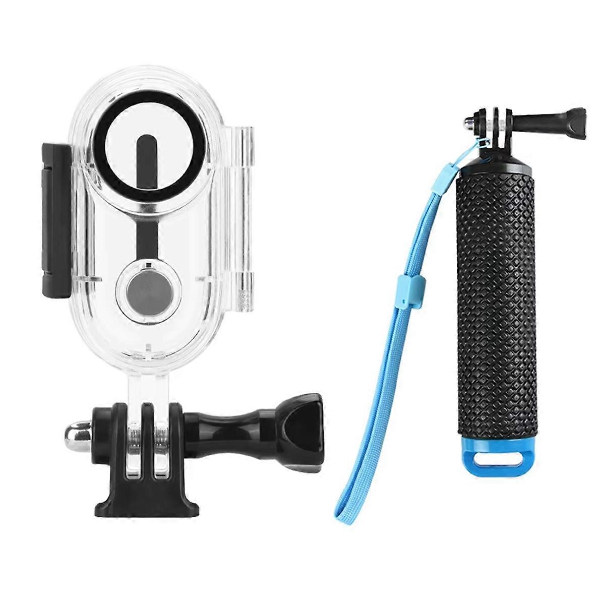 Waterproof Protective Case for GO 3/3S Diving Housing Thumb Camera Protective Shell with Diving Rod