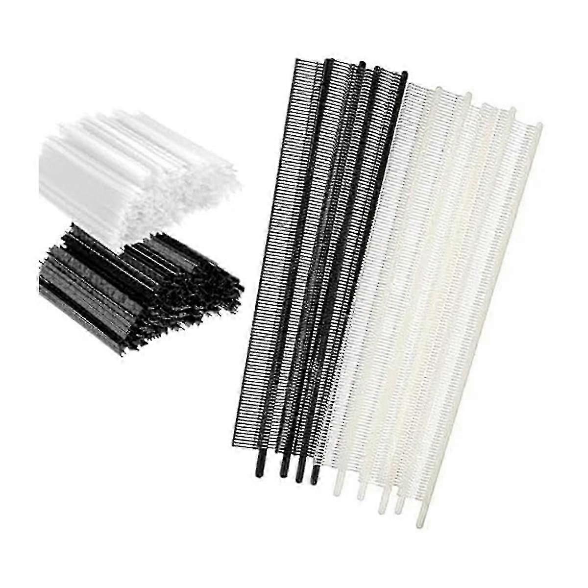 2024 2000Pcs Mini Tag Kit, 0.5cm Ετικέτα ενδύματος Barb Συνημμένο Τιμές Ετικέτες 1000Pcs Μαύροι συνδετήρες και 1000P
