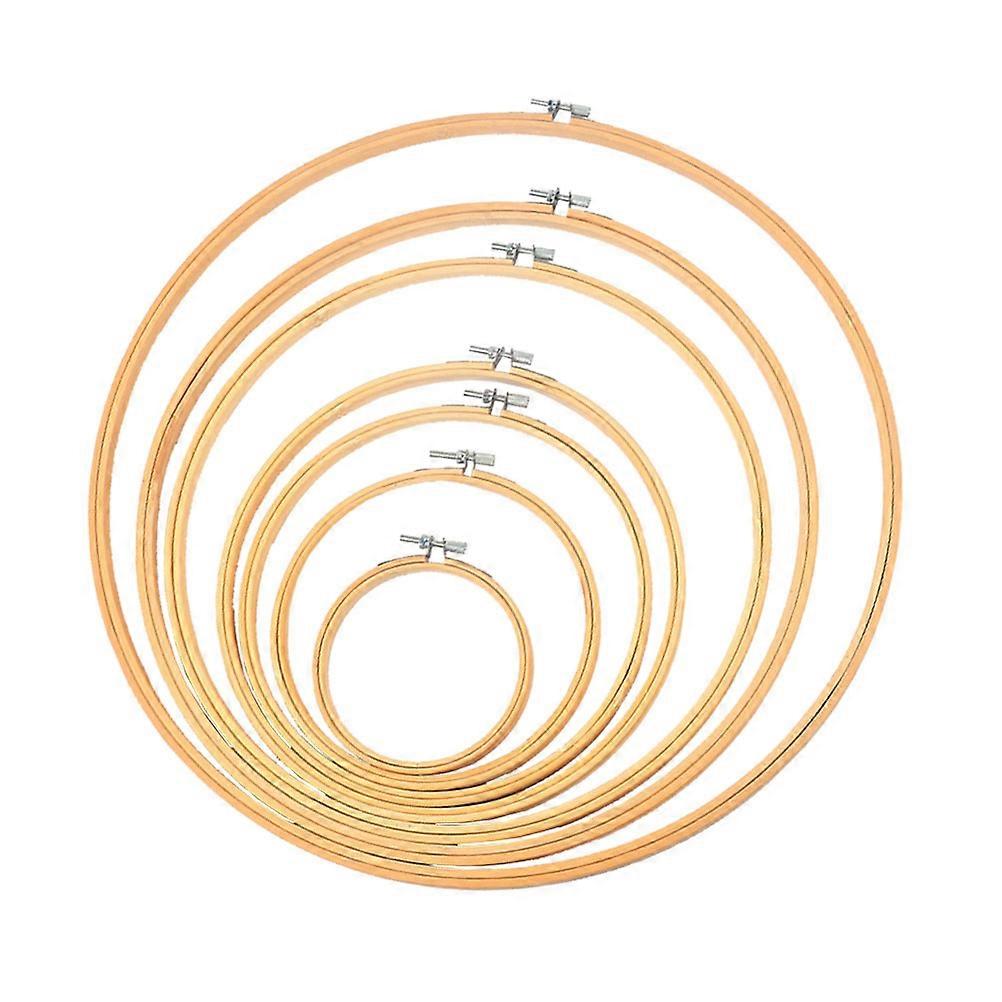 Mini Embroidery Hoops, Commemorative Value Bamboo Frames for Hand-made
