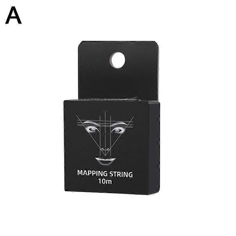 Brow Mapping String 65ft Pre-Embedded Ink for Microblading & PMU Creates Symmetrical Eyebrows Faster More Precise