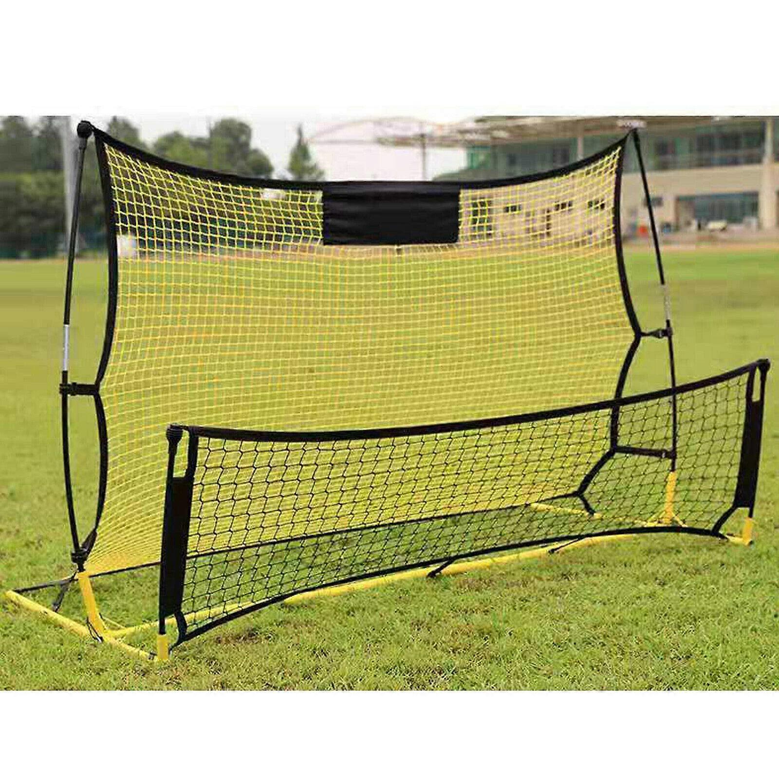 Football Goal, 2 in 1 Foldable Football Rebounder Net Football Training Folding Equipment Target Shooting Training Equipment for Home Ref: 5397