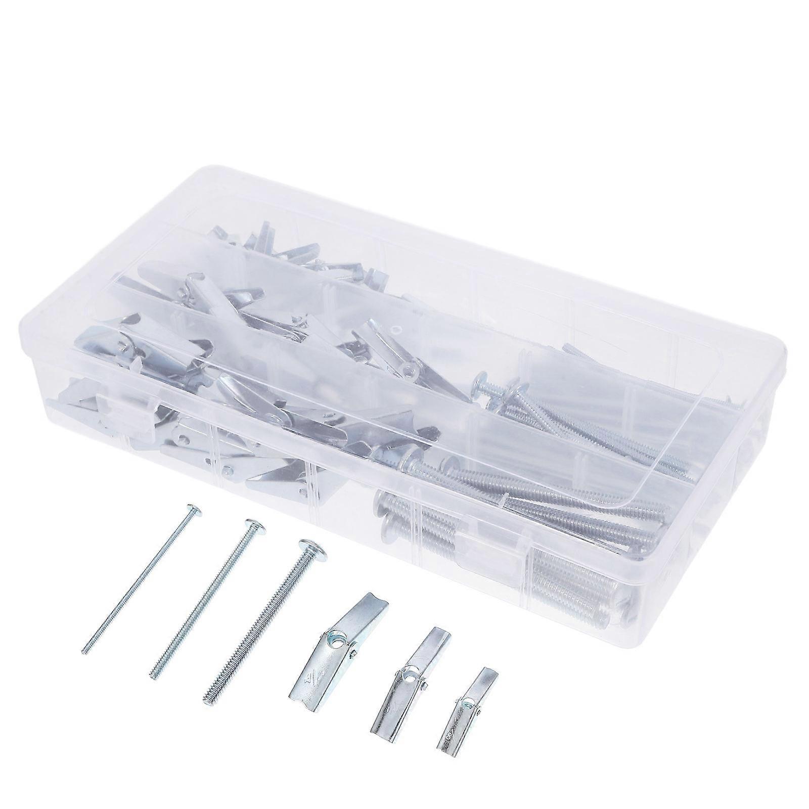 The **48pcs Heavy Duty Wall Anchors Kit** is a versatile and reliable fastening solution designed for use in **drywall, hollow walls**, and similar