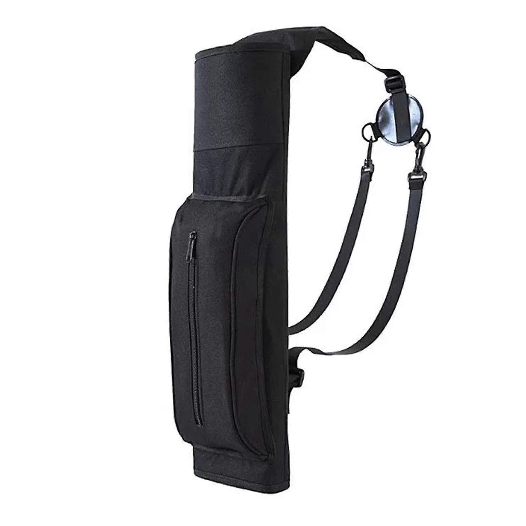 Archery Back Canvas, Arrow Holder, Rear Arrow Quiver, Oxford Fabric Header, Arrow Holder, Shoulder, Adjustable Holder with Front Pockets for Arrows