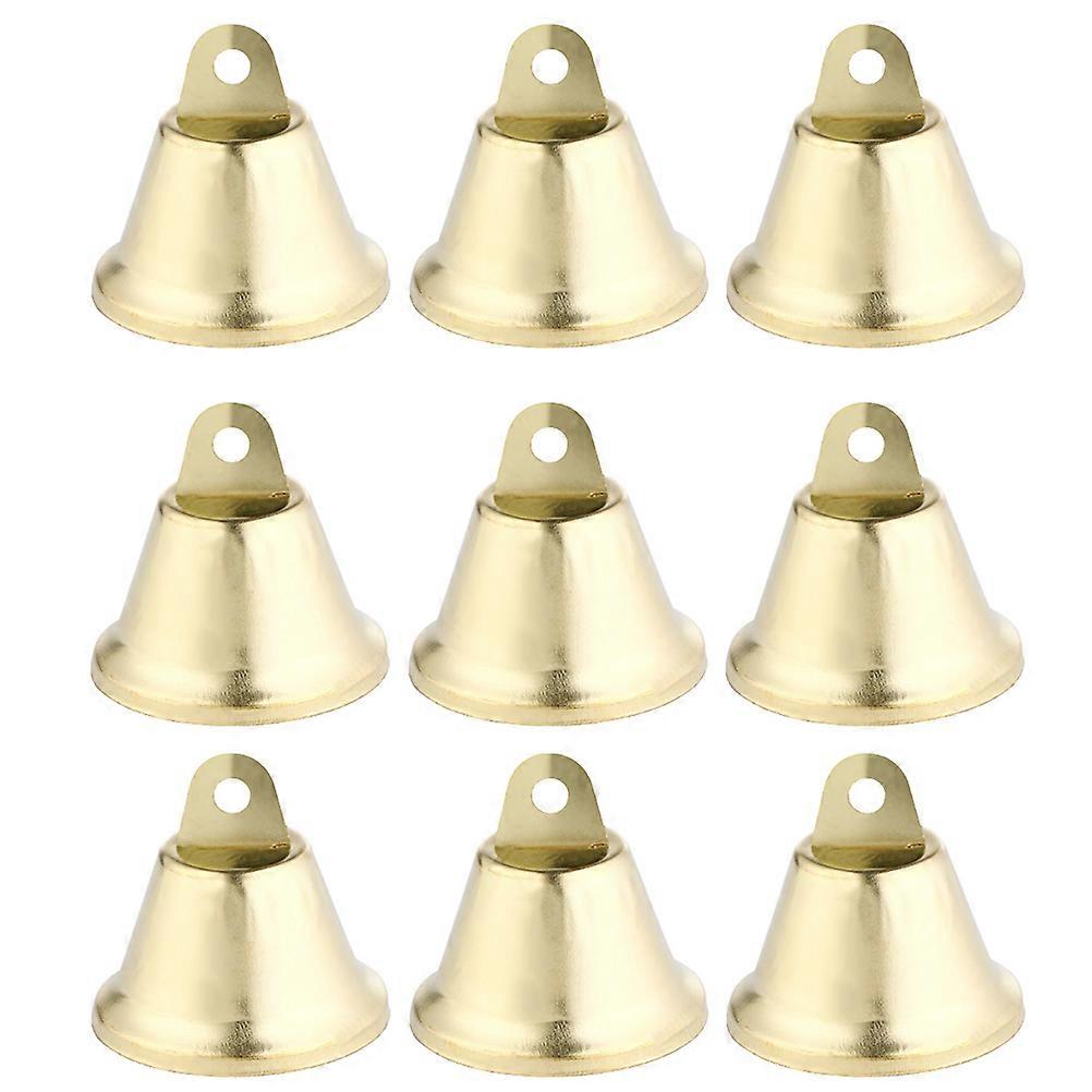 20pcs Iron Pet Bells for Christmas Decorations – Craft Bells for DIY Projects, Pet Collars, Tree Ornaments, and Wind Chimes with Crisp Sound