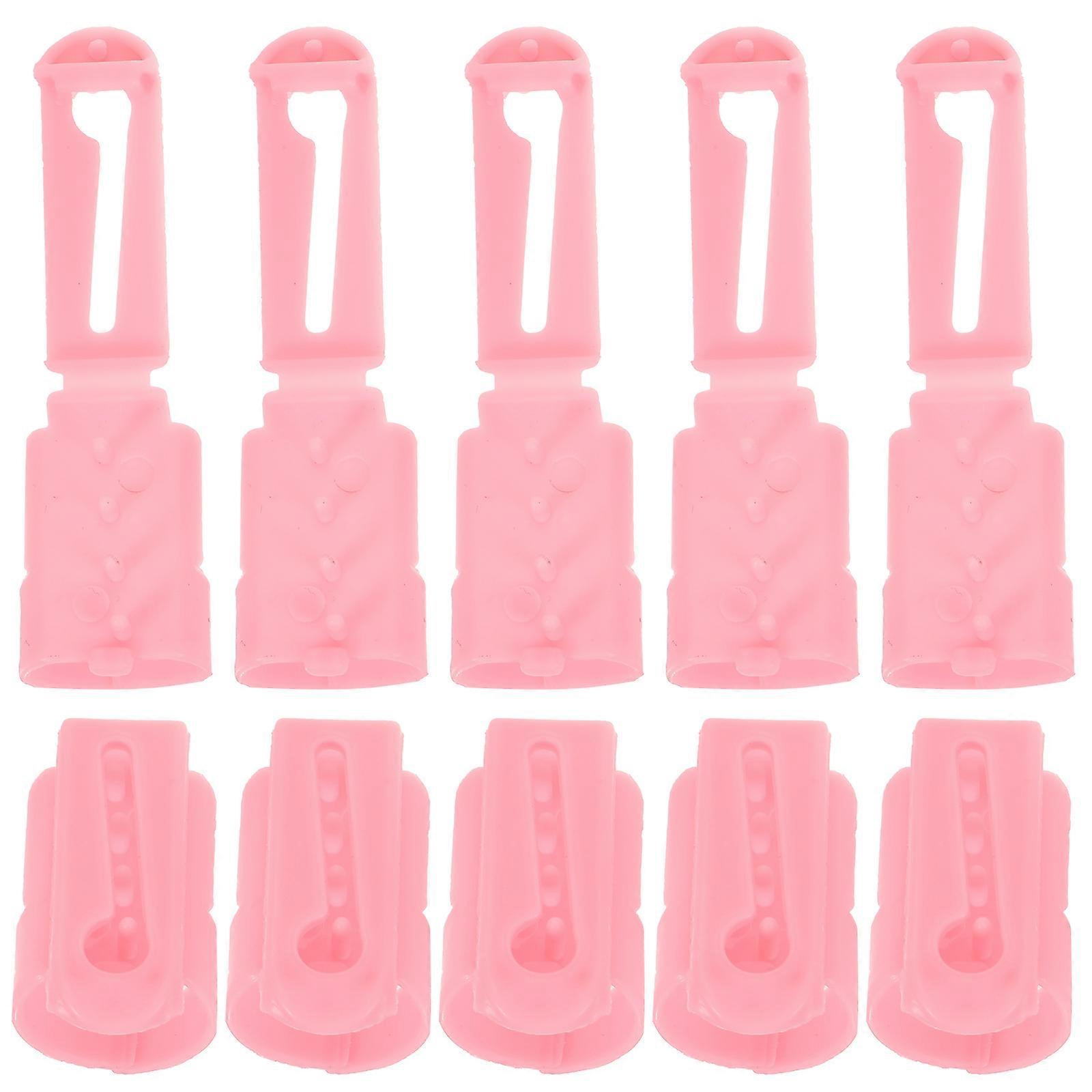 Crochet Guide For Finger Plastic Braided Guide Hand Sewing Tool 10Pcs