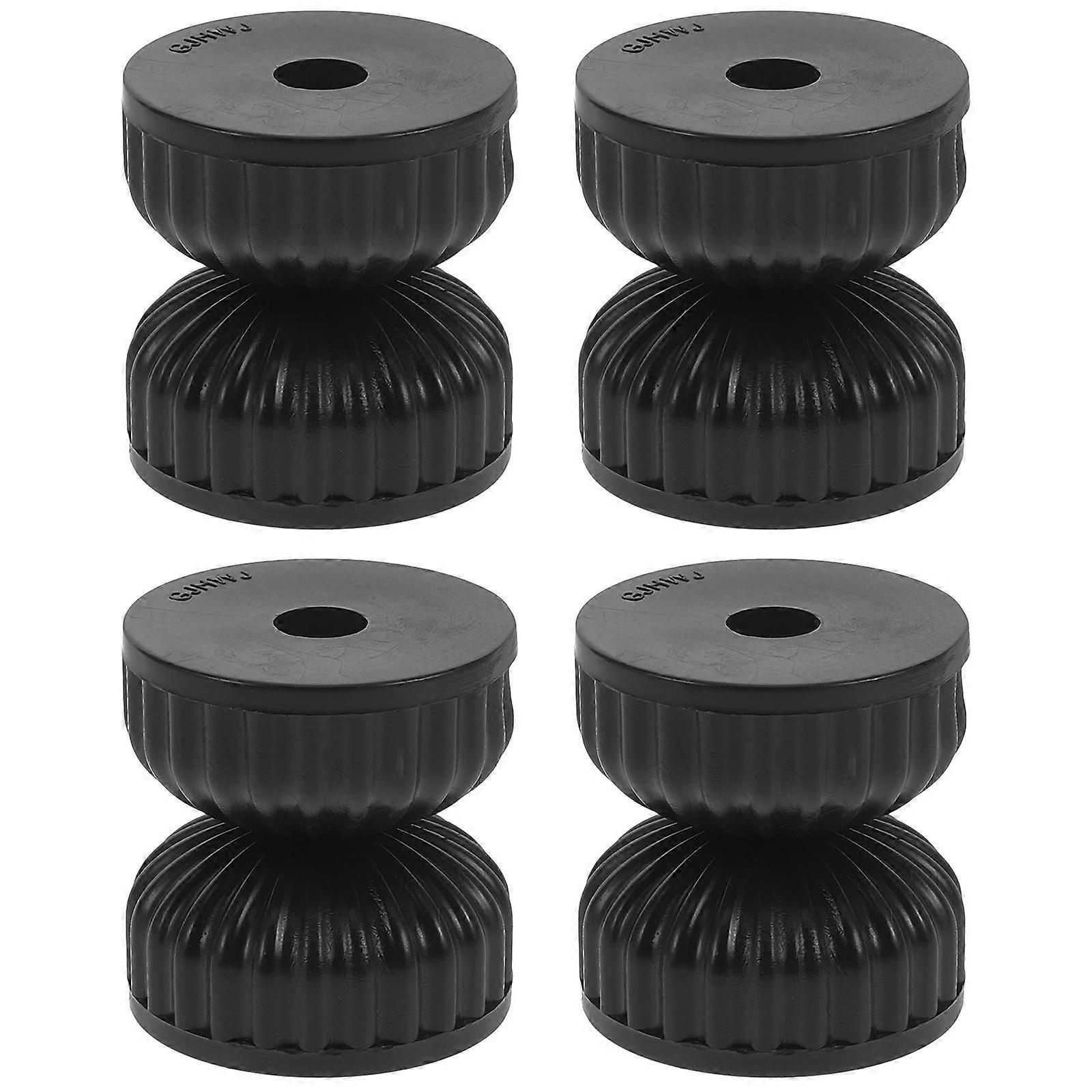 Bed Frame Stabilizer Anti Shake Tool Bed Frame Black 4Pcs Prevent Furniture Tipping