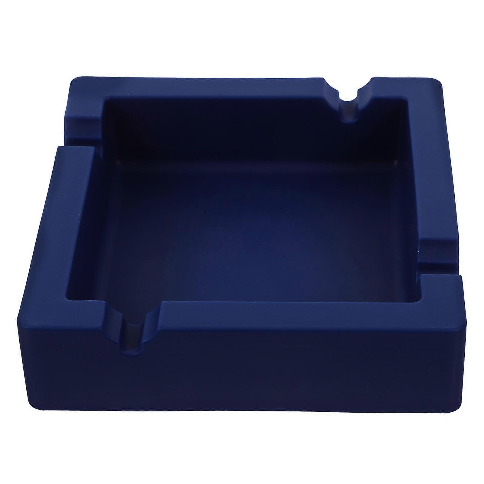 It looks like you're referring to a product description for a **silicone ashtray**. Here's a refined and more professional version of that