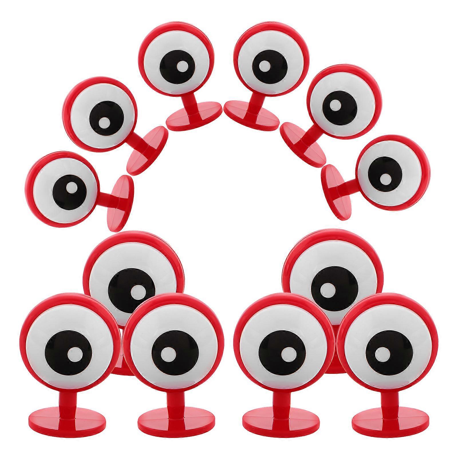 Motorbike Accessories Funny Eye Decal For Personalizing Motorcycle Gear Standout Style 6 Pairs