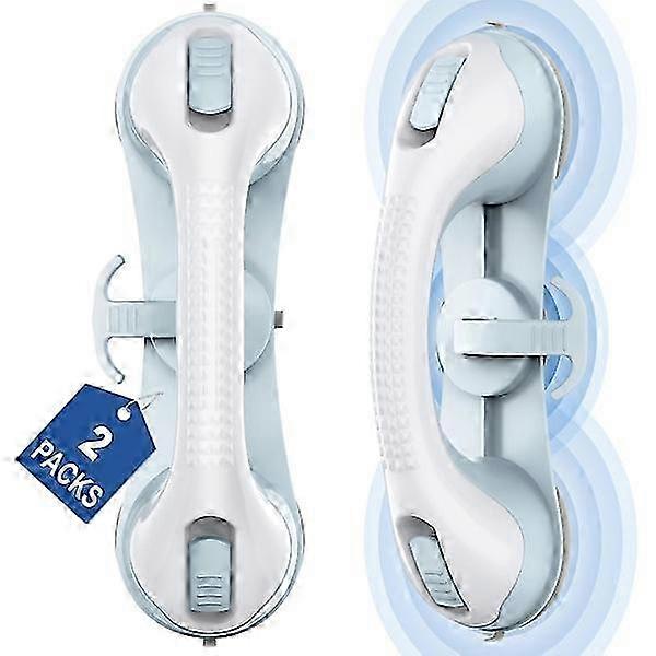 3 suction cup handle for shower, ASLUCO shower handle for elderly suction, shower handle for seniors, handicap handle for 2-pack) Elik