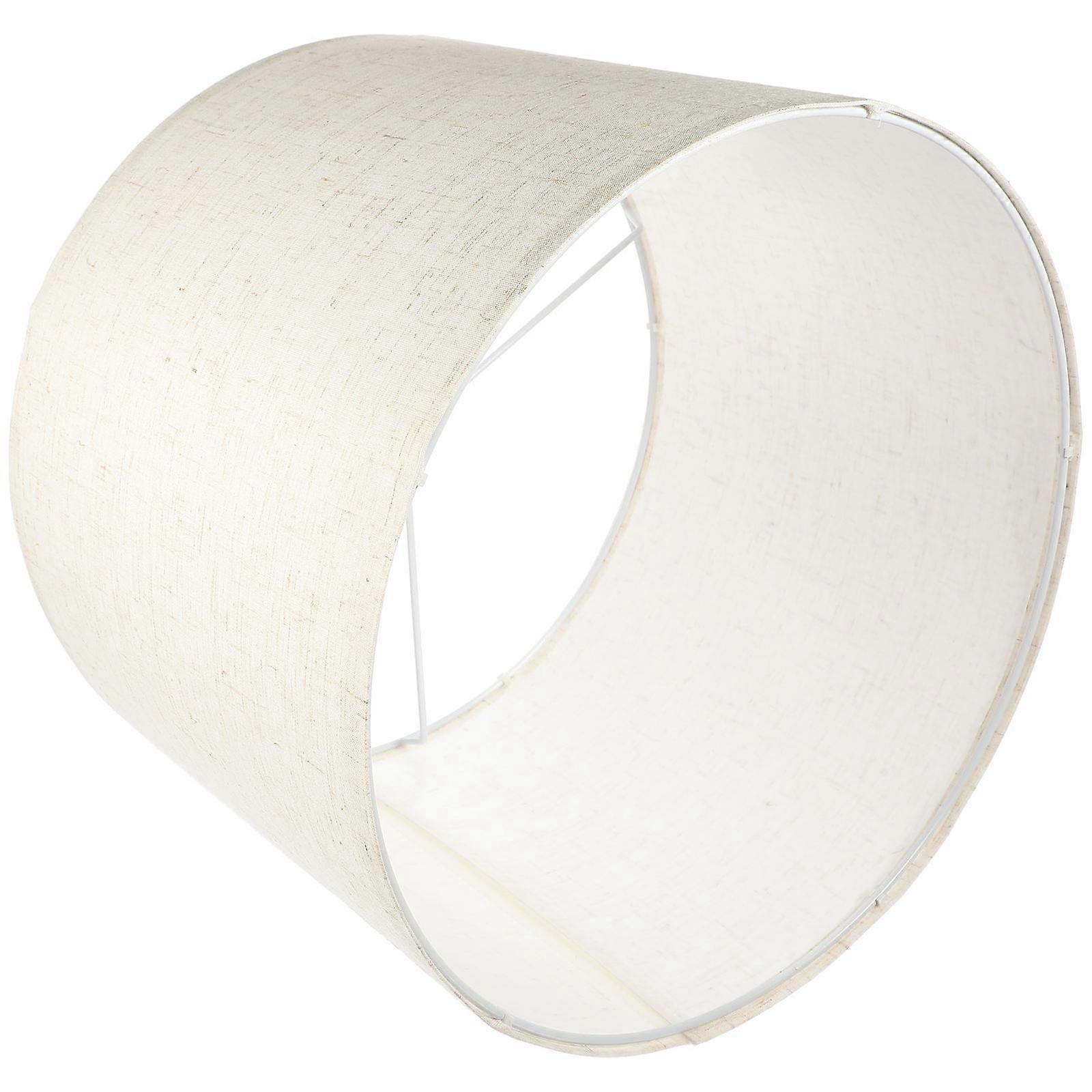 Rustic Linen Lampshade for Table and Floor Lights – Versatile, Soft Touch Design for Home Decoration – Easy Installation for Bedroom or Living Room