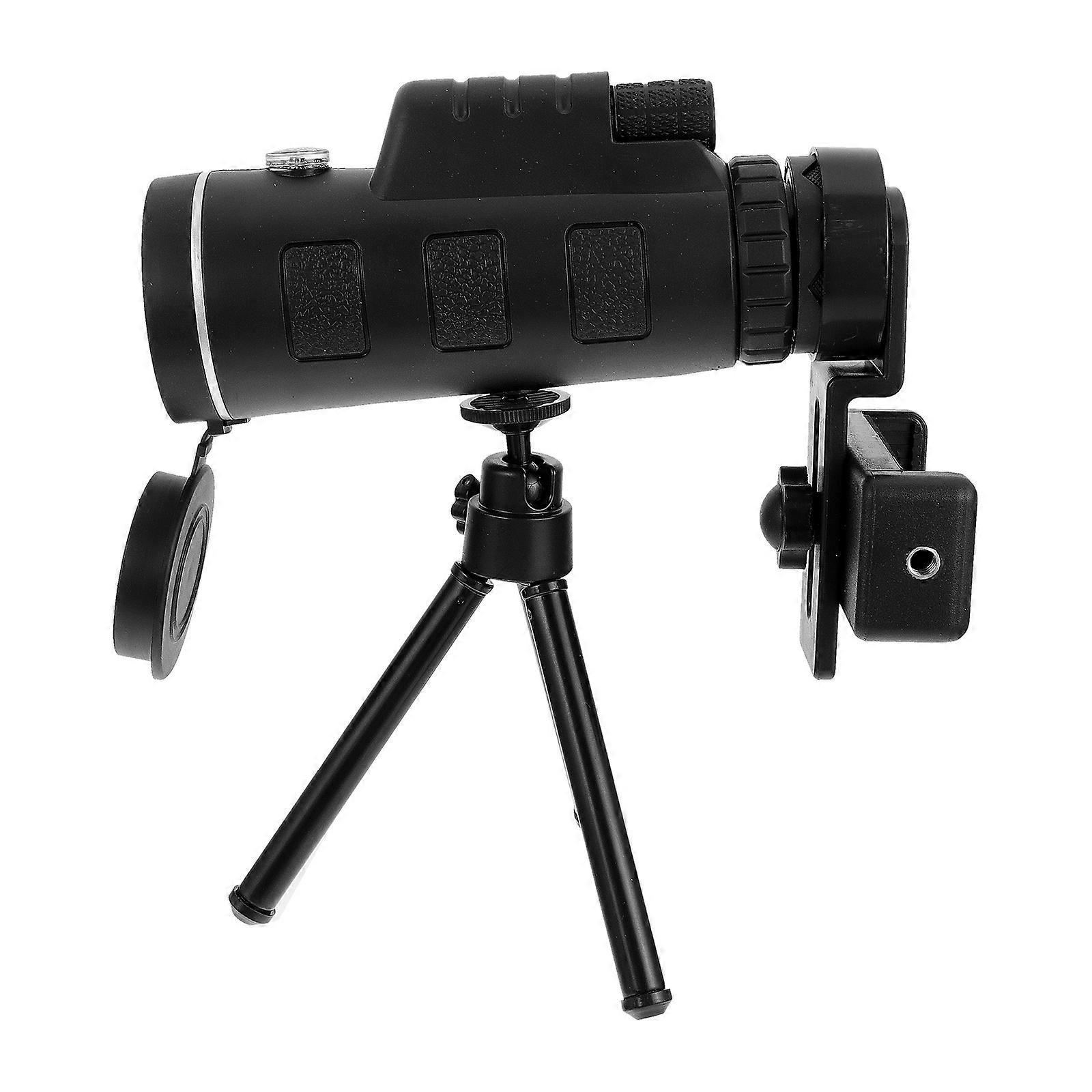 Black ABS Tripod Observation Mirror for Outdoor with 1 Set