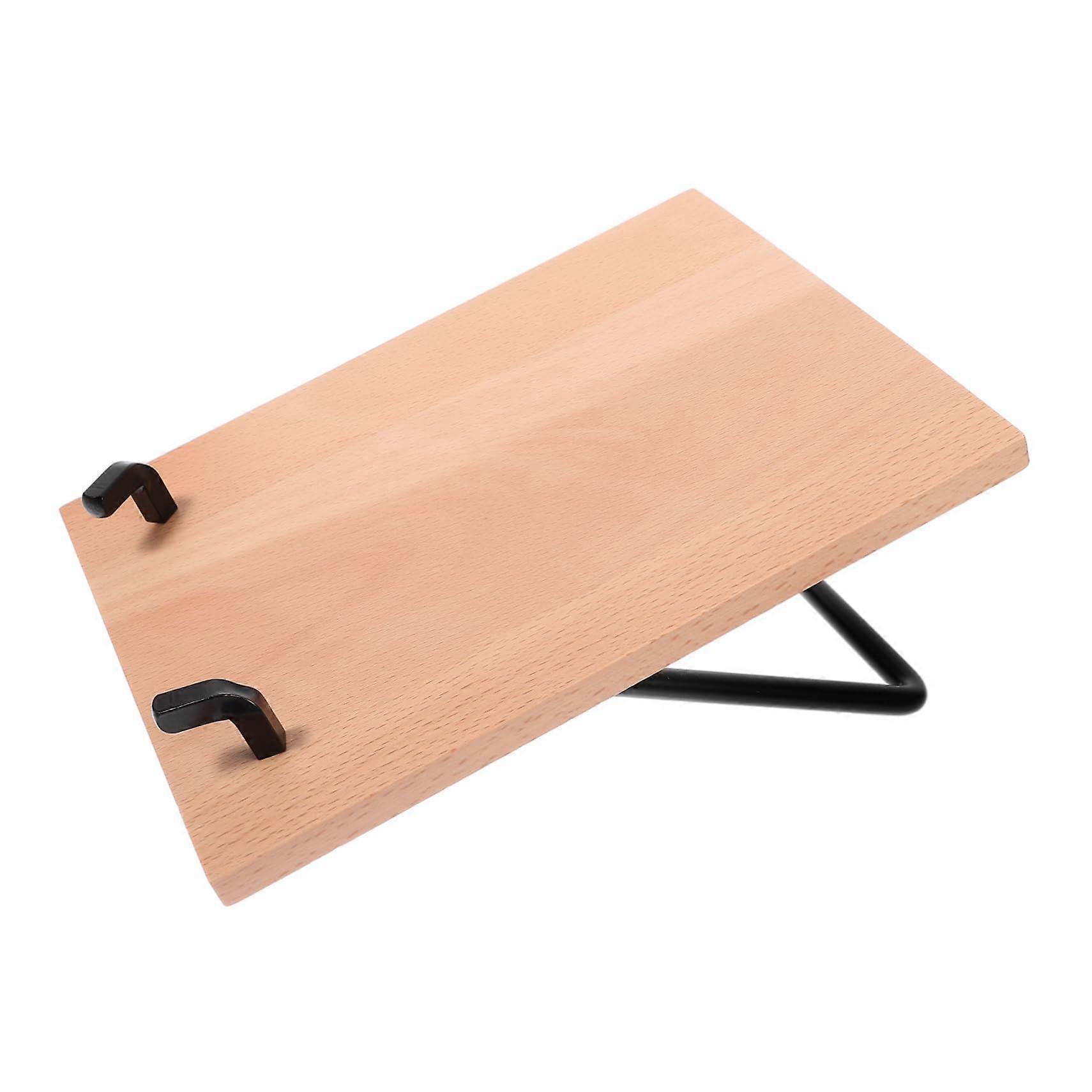 Iron Desk Calendar Support Standing Flip Desktop Calendar Holder Home Decor