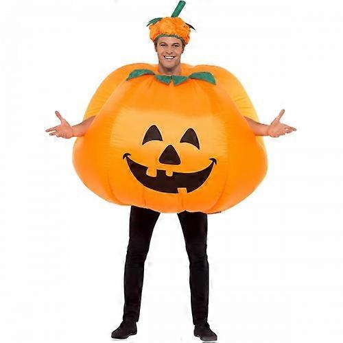 Smiffys Unisex Adult Pumpkin Inflatable Costume Set