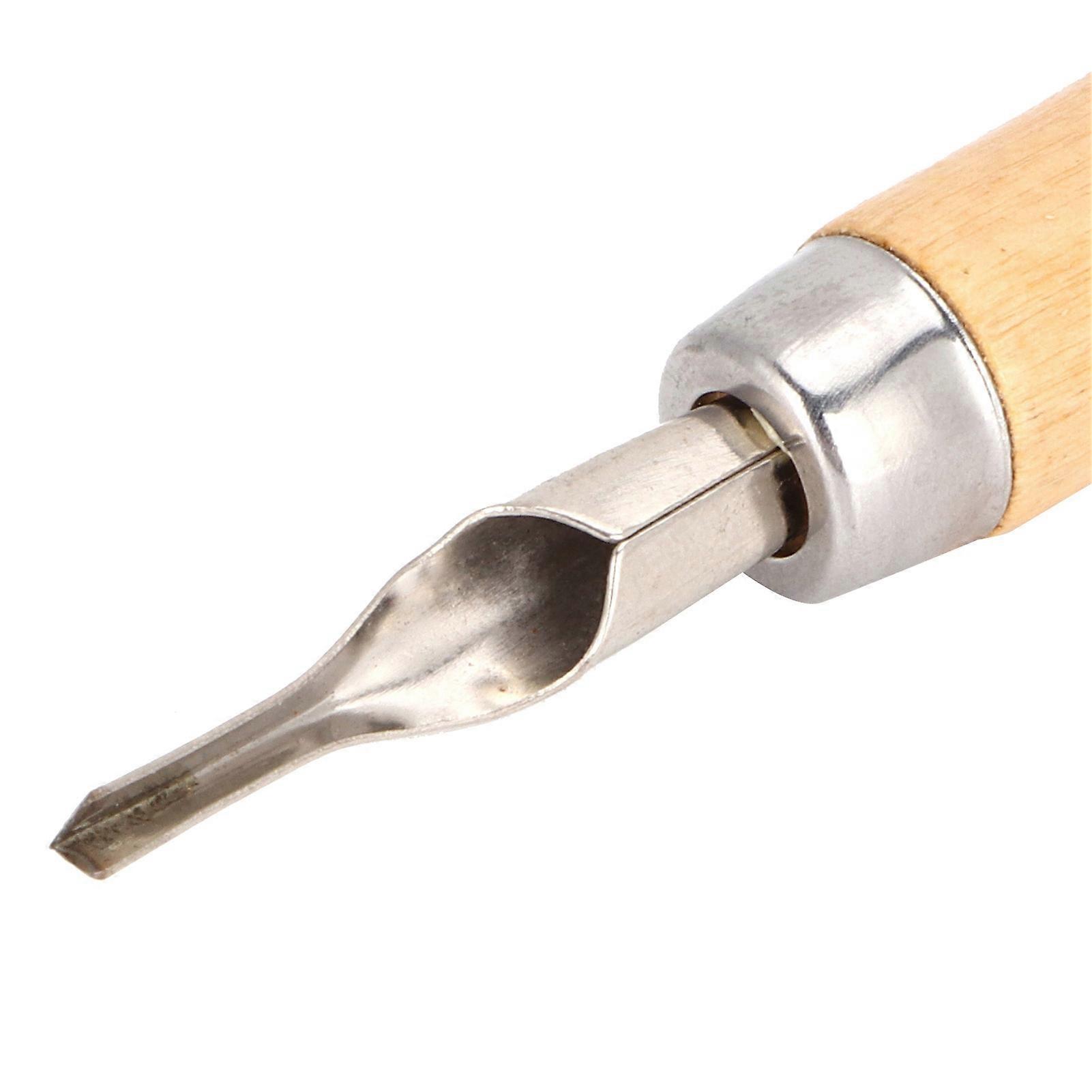 2 Pcs Linoleum Engraving Knife Rubber Stamp Carving Tool