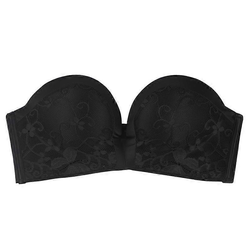 Strapless Wireless Push-Up Bra - Invisible & Seamless