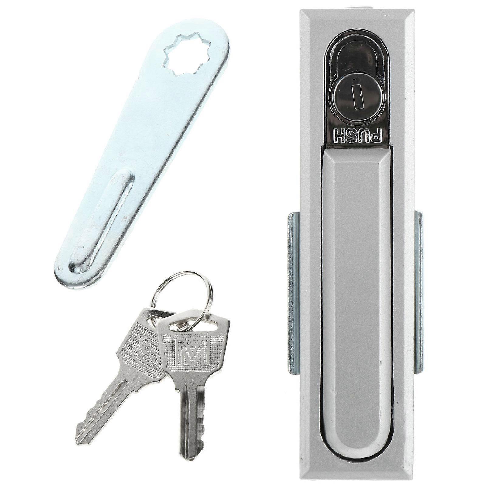 Durable Multipurpose Cabinet Lock Creative Plane Design for Furniture Latch, Safe Touch Edges, Easy Installation, Suitable for Doors, Cabinets,