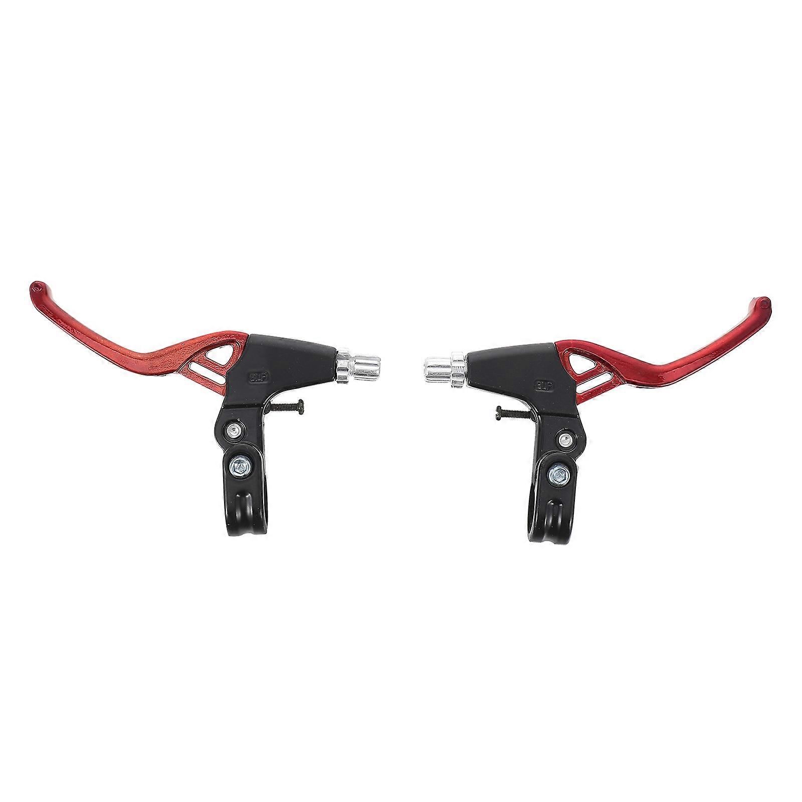 Aluminum Brake Lever Metal Bike Brake Levers Emergency Situations While Riding Red 1 Pair