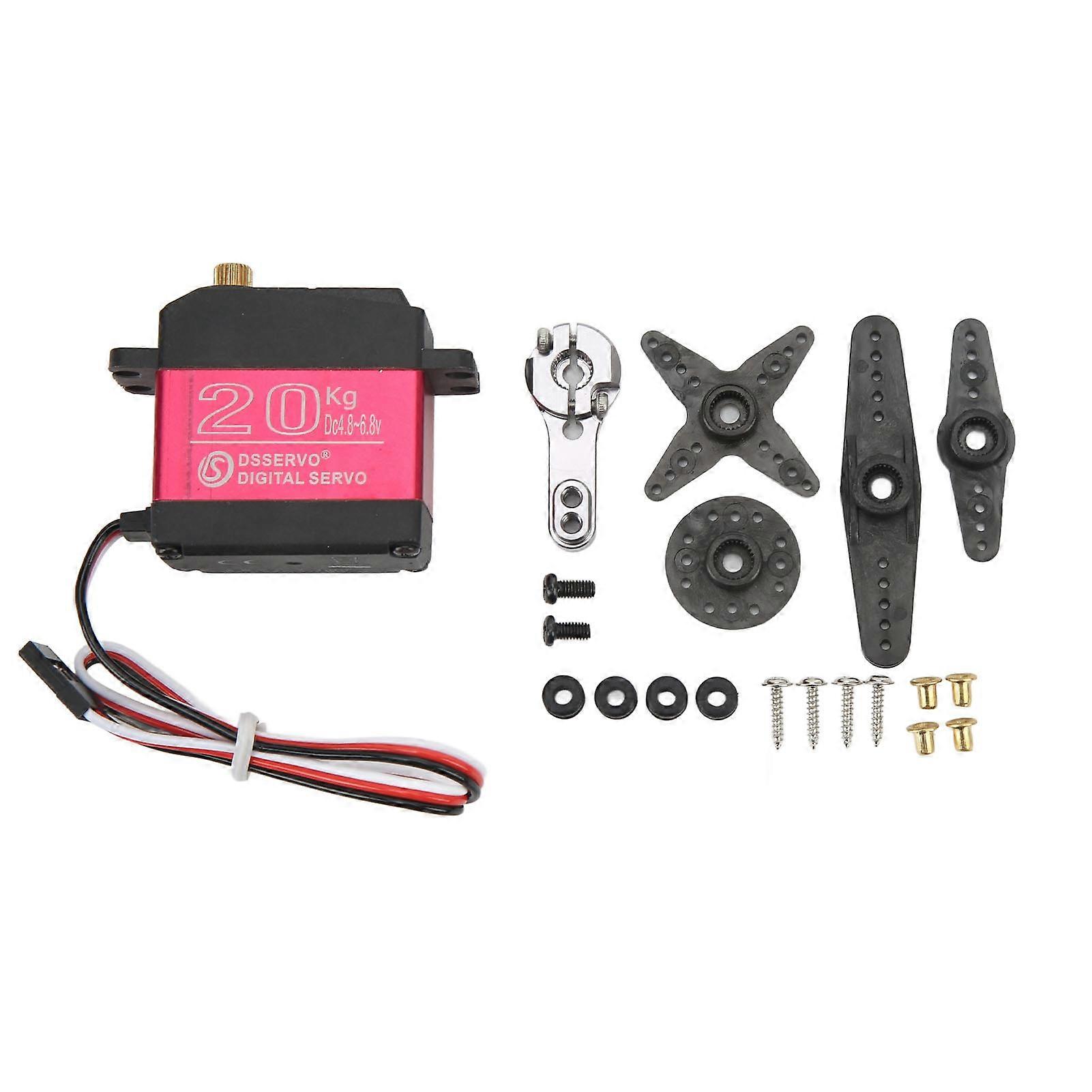 Motor Servo 270 Degree 20kg Waterproof High Torsion Precise Digital Servo DS3218MG for 1/10 1/8 RC Car Truck Boat