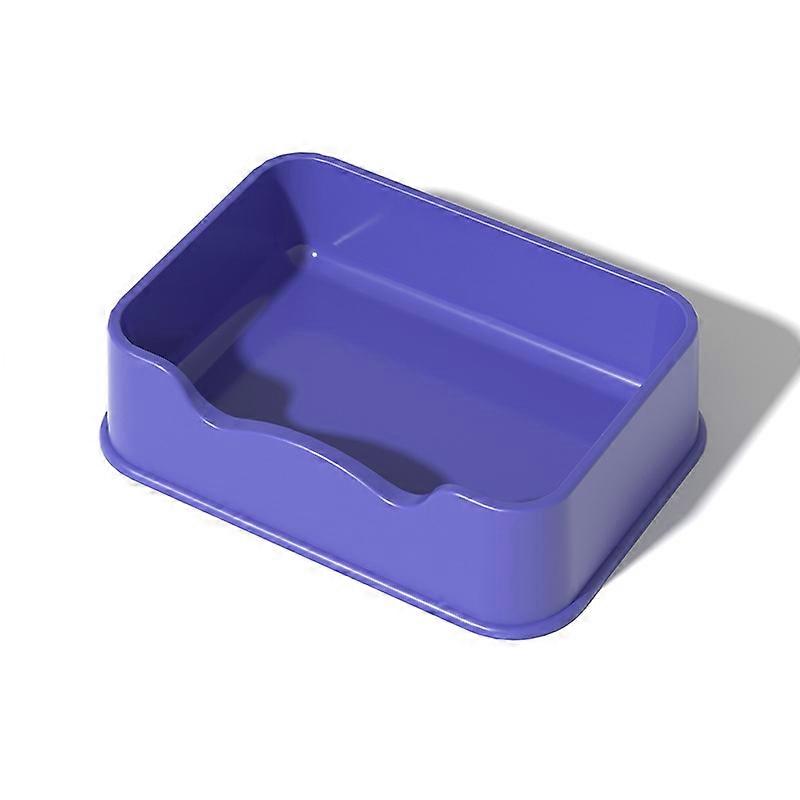 Open Litter Pan Large Capacity Plastic Pet Kennel