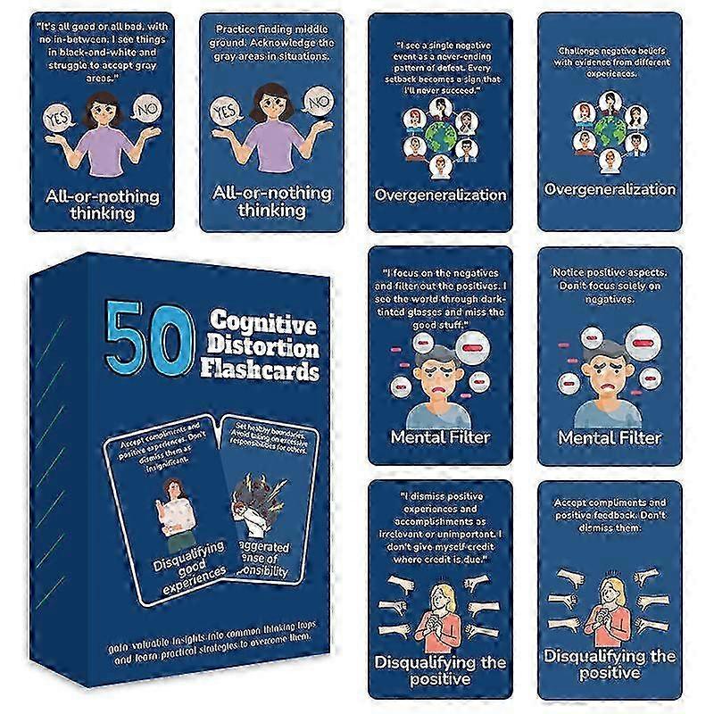 Stock Market Psychology Flash Cards - 52 Investment & Trading Cognitive Biases - Behavioral Finance Decision Guide for Investors & Traders