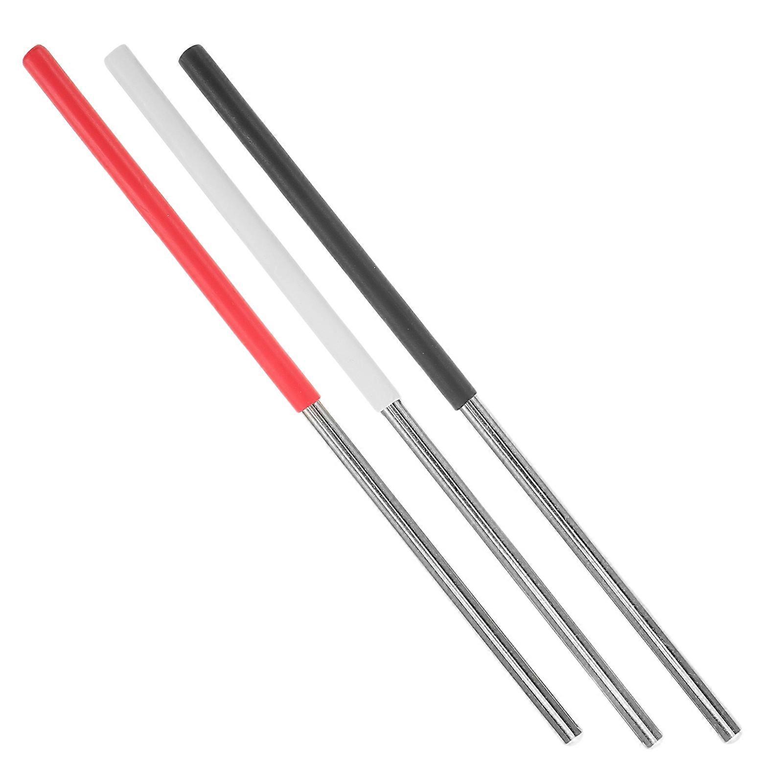 Zinc Alloy Triangle Strikers Set For Amateurs And Professionals In Musical Performances 3Pcs