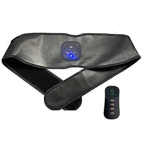 Smart Slimming Belt Abdominal Apparatus Shaping Waist Belt With Remote Control Adjustable Size Abdominal Massage
