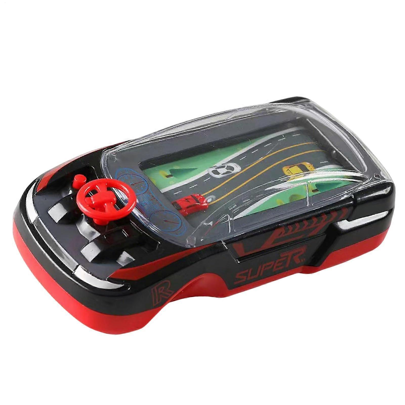 Handheld Car Racing Game Two-Player Driving Simulator Toy For Family Interactive Vehicle Toy