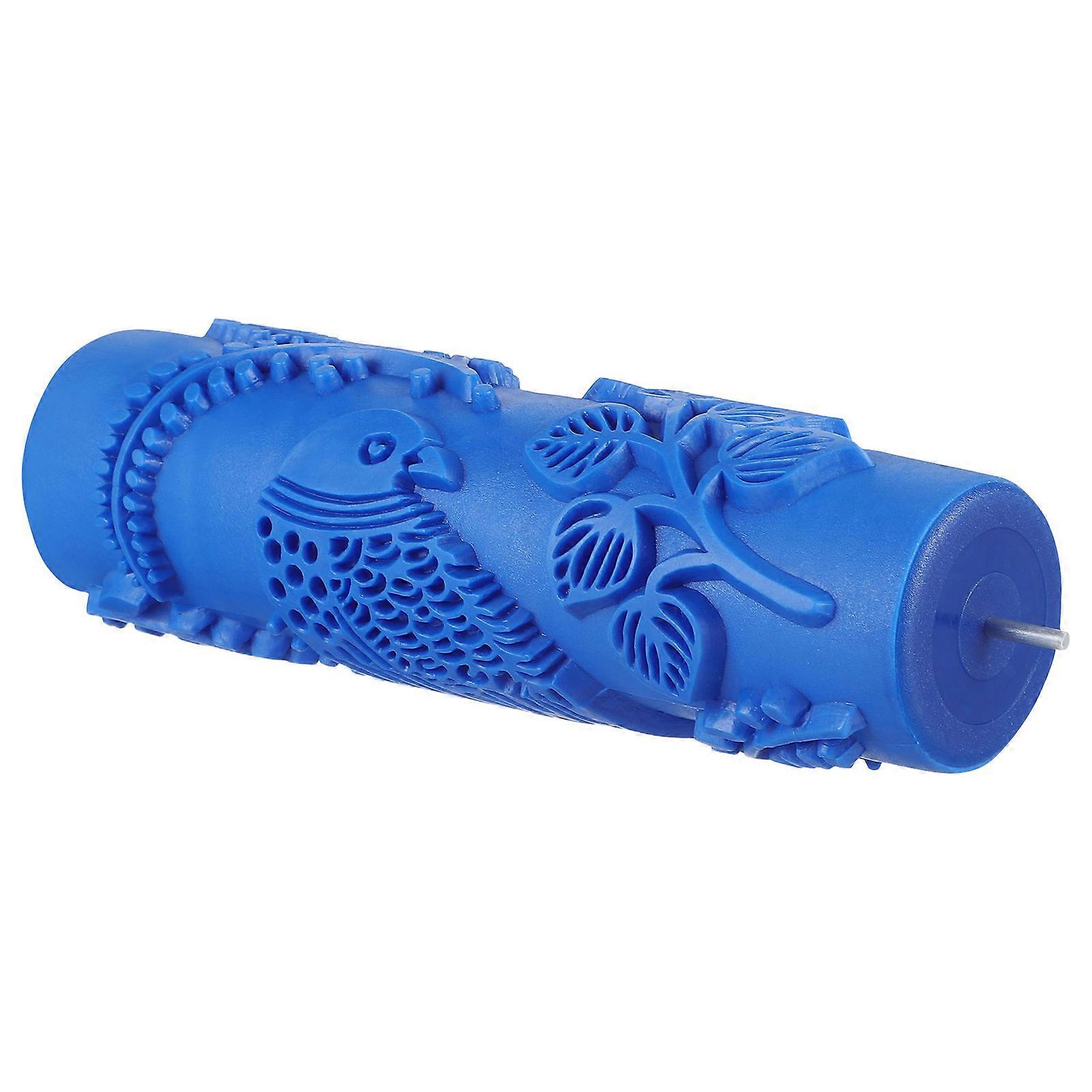 Rubber Texture Paint Roller for Wall Painting Durable Drywall Tool for DIY and Professional Decorative Projects