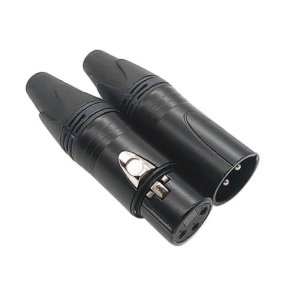 Professional Audio Connector Microphone Wire Plug Audio Equipment Copper Core Stable Transmission 2Pack
