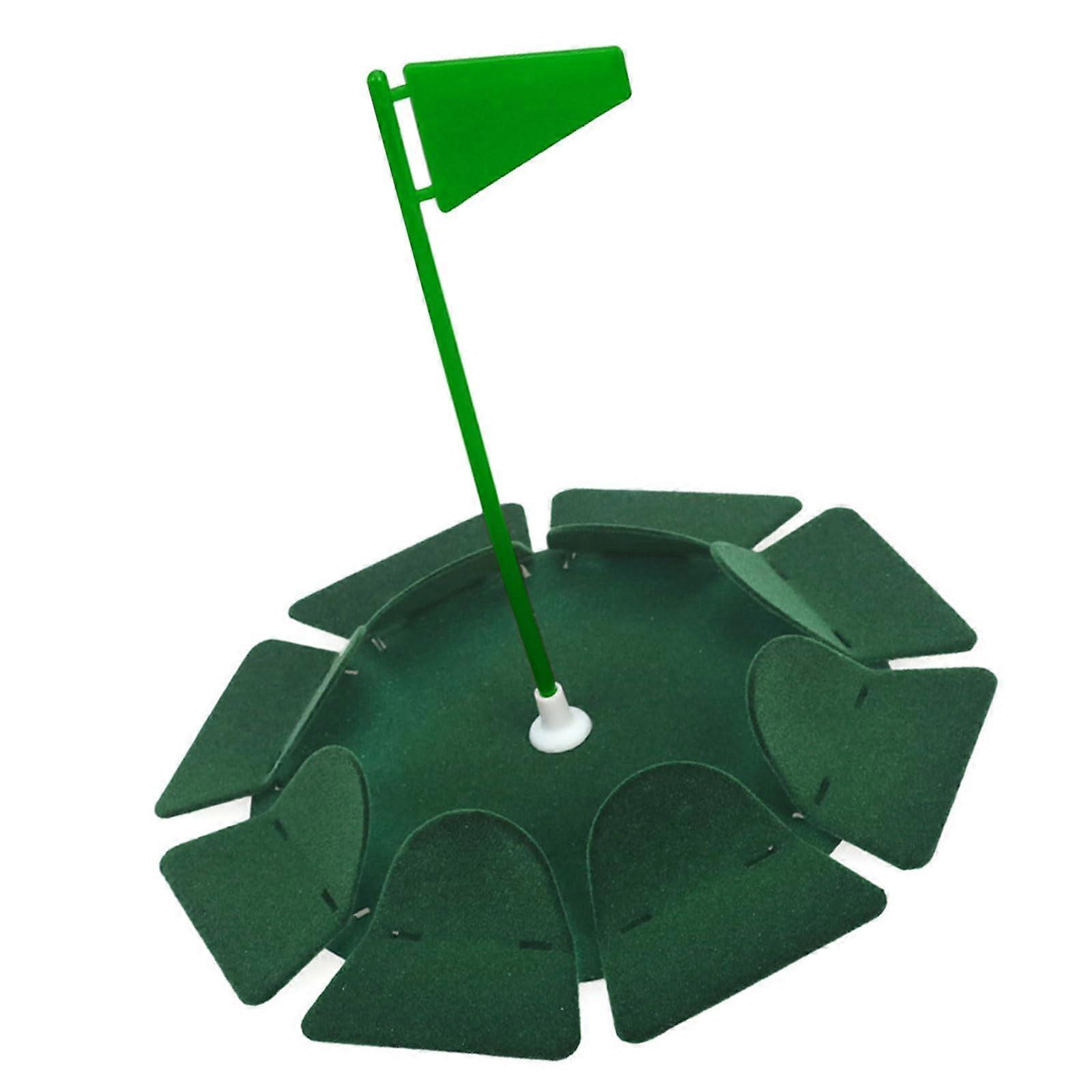 Practice Hole Plastic Portable For Indoor And Outdoor Use Golf Putting Practice Tool For Kids And Adults Green
