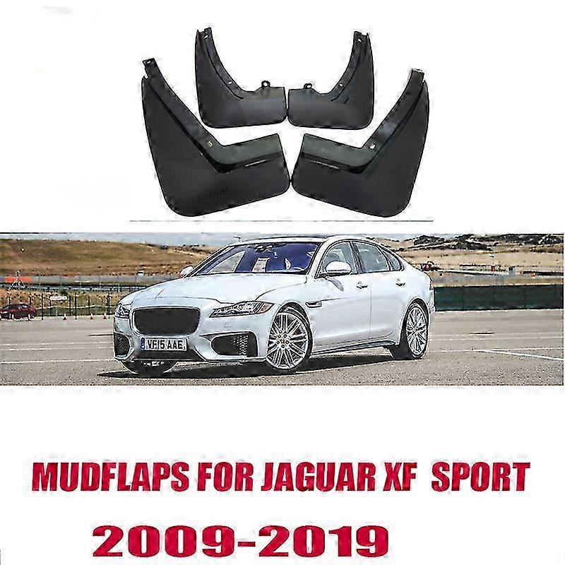 Excellent Mudflaps for Jaguar XF & XF Sport - Front & Rear Fender Mud Guards Splash Guard Accessories for Enhanced Auto Styling