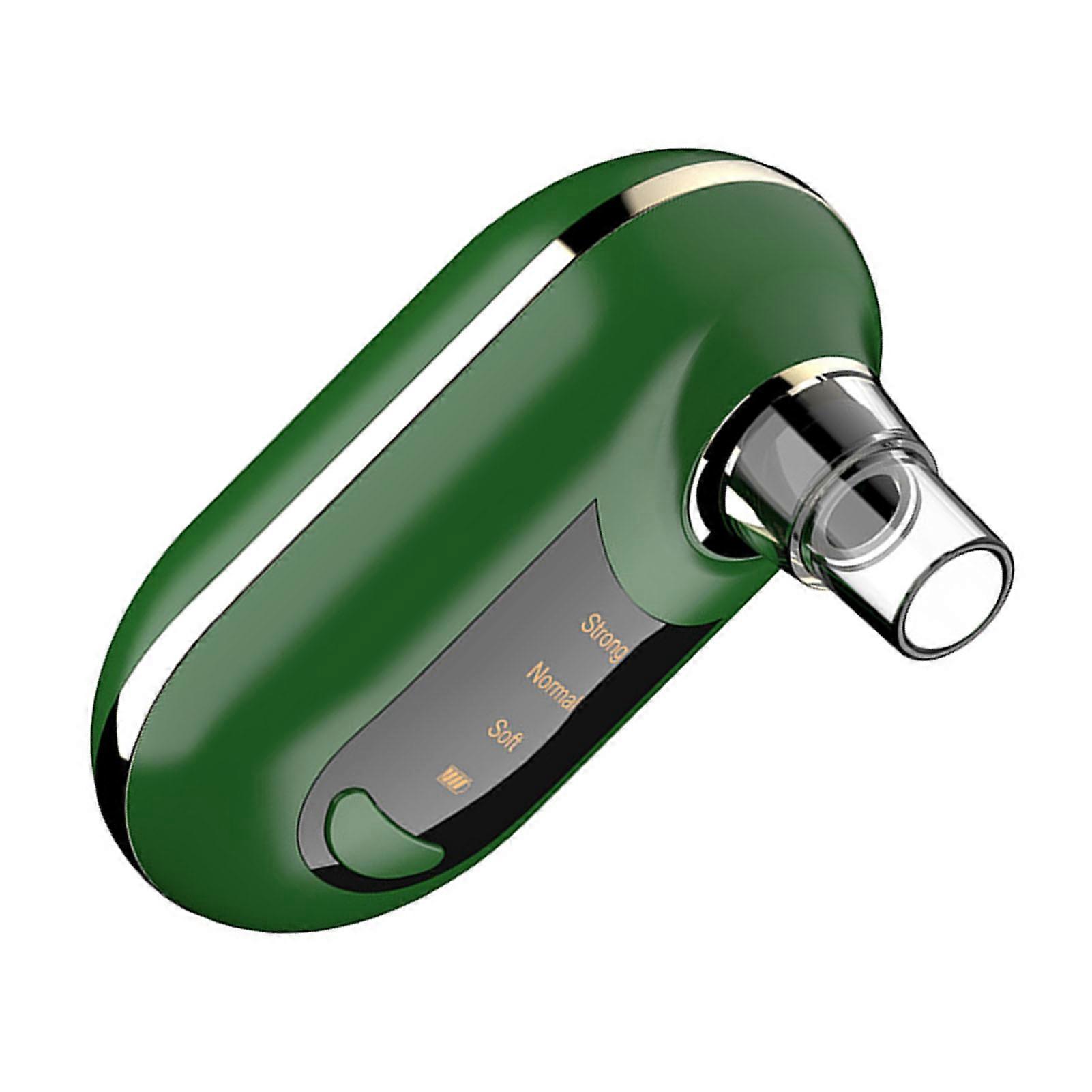 Vacuum Blackhead Remover 3 Modes Mini Handheld Deep Cleaning Reduce Pimple Strong Suction Pore Cleaner Machine Green